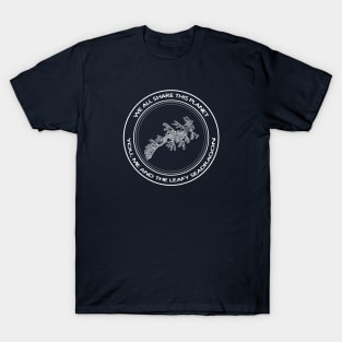 Leafy Seadragon - We All Share This Planet - animal design T-Shirt